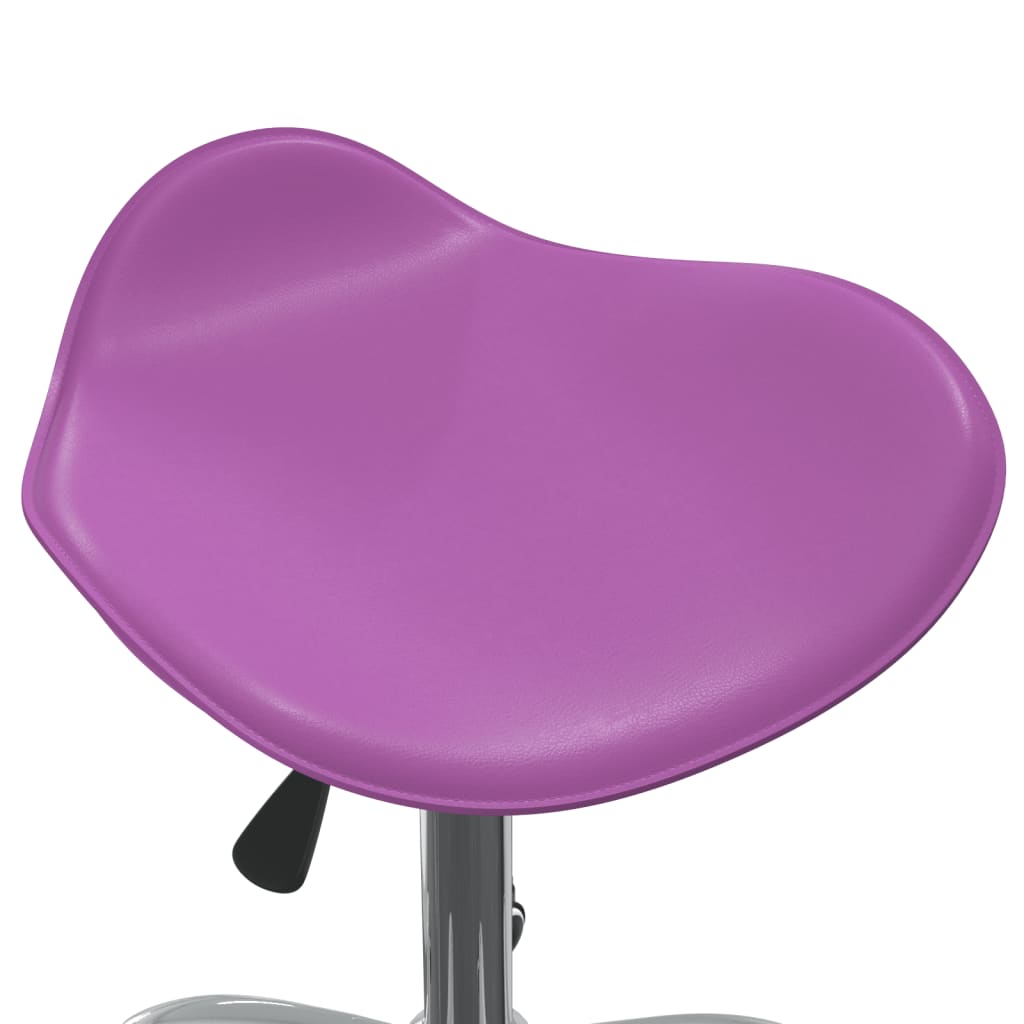 vidaXL Kosmetická stolička vínová umělá kůže