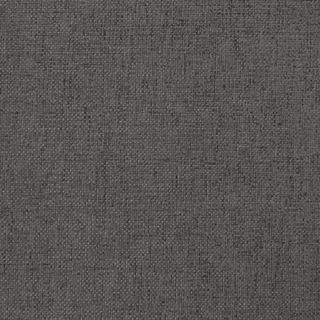 vidaXL Relaxační křeslo tmavě šedé textil