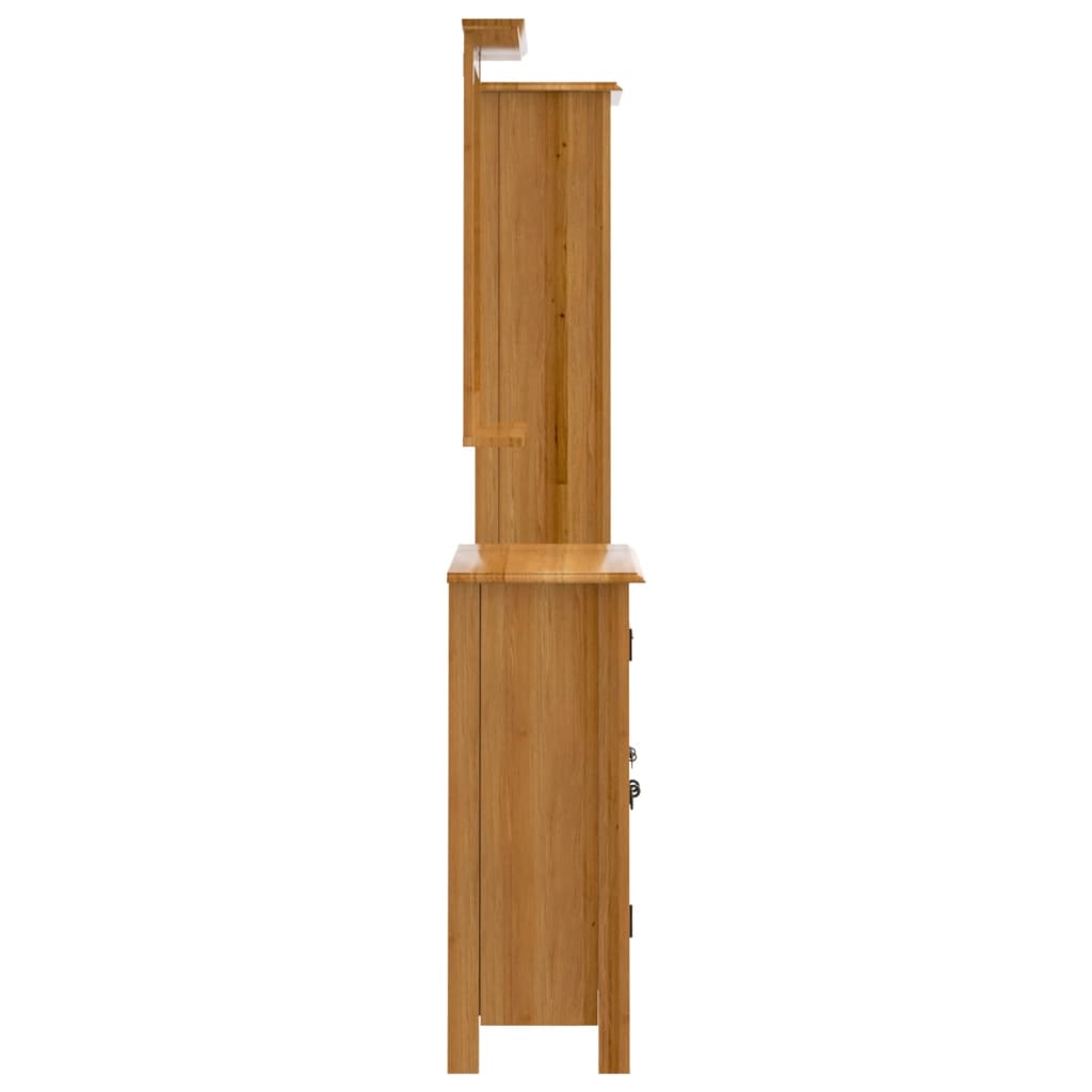 vidaXL 4dílná koupelnová sestava masivní borové dřevo