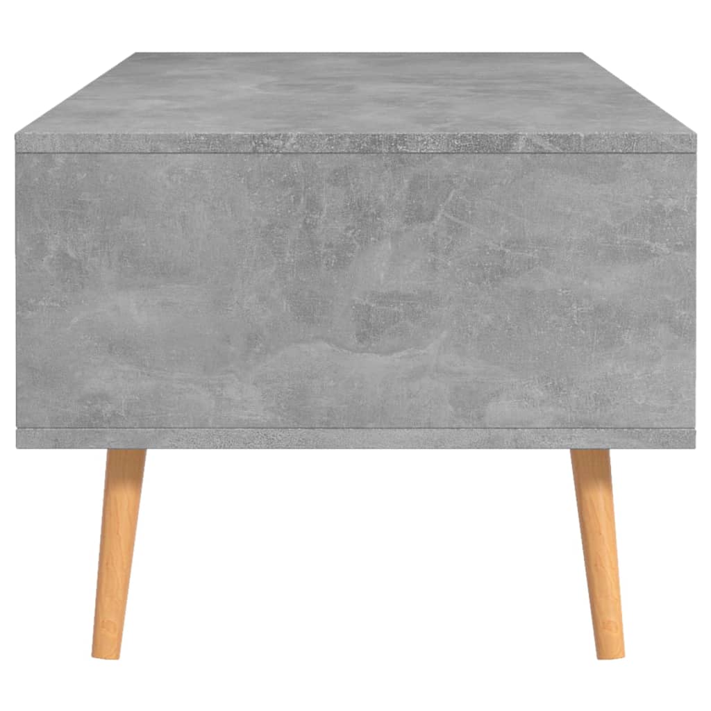 vidaXL Konferenční stolek betonově šedý 100x49,5x43 cm dřevotříska