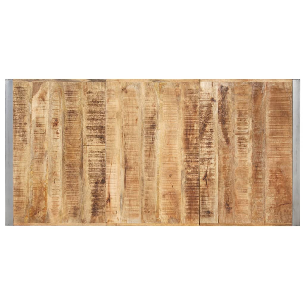 vidaXL Jídelní stůl 200 x 100 x 75 cm masivní hrubé mangovníkové dřevo