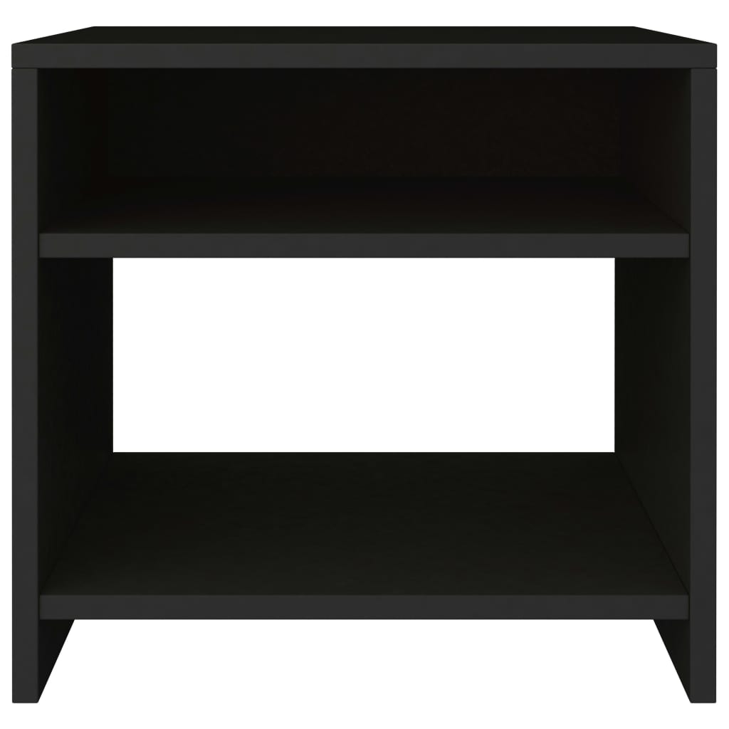 vidaXL Noční stolek černý 40 x 30 x 40 cm dřevotříska