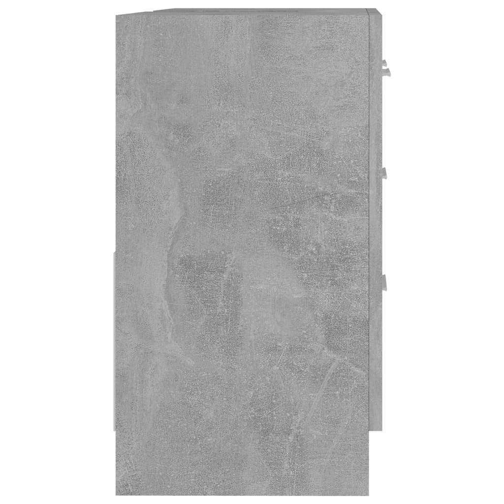 vidaXL Skříňka pod umyvadlo betonově šedá 63 x 30 x 54 cm dřevotříska