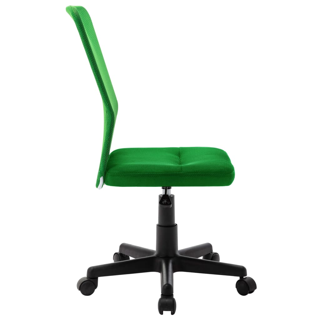 vidaXL Kancelářská židle zelená 44 x 52 x 100 cm síťovina textil