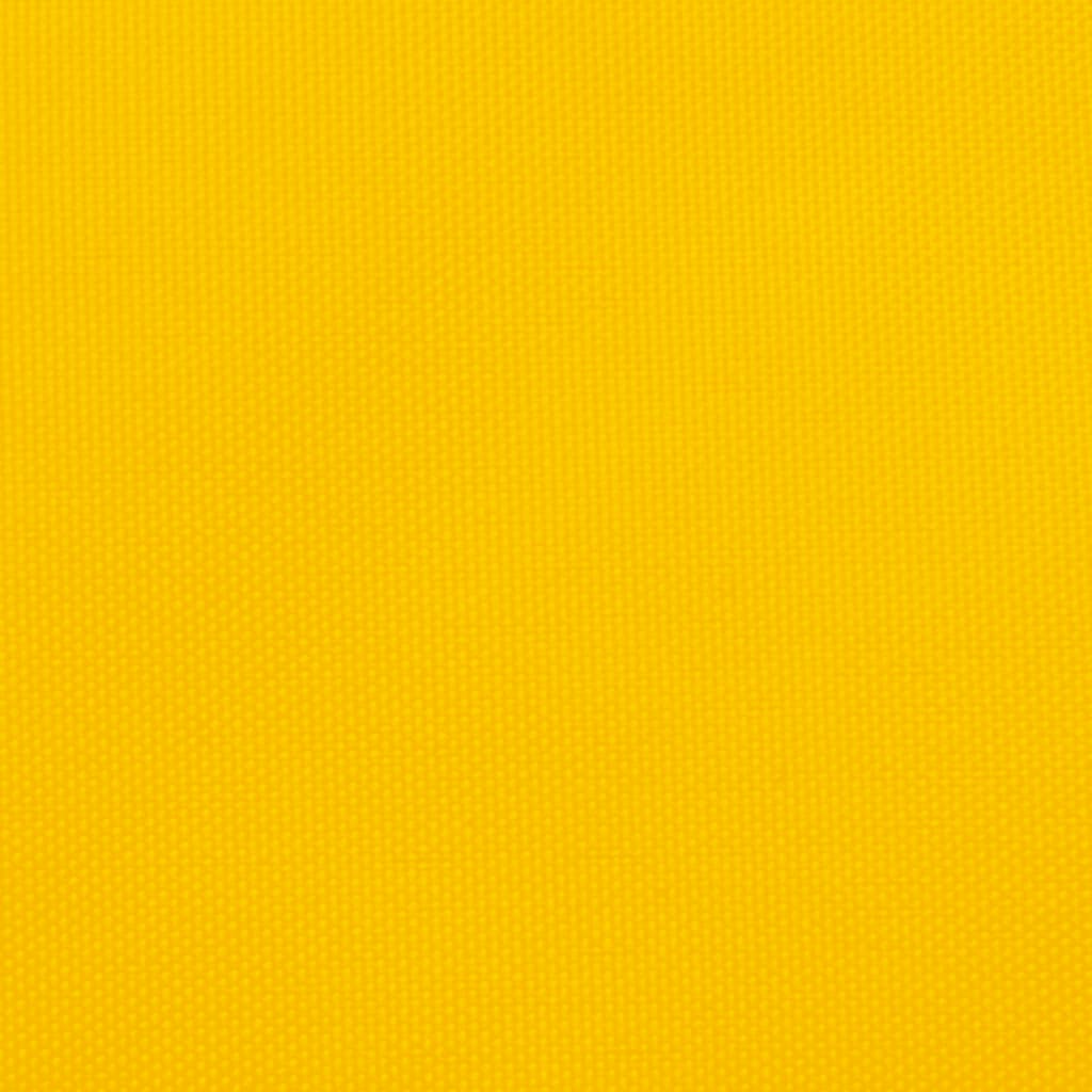 vidaXL Stínicí plachta oxfordská látka lichoběžník 3/5 x 4 m žlutá