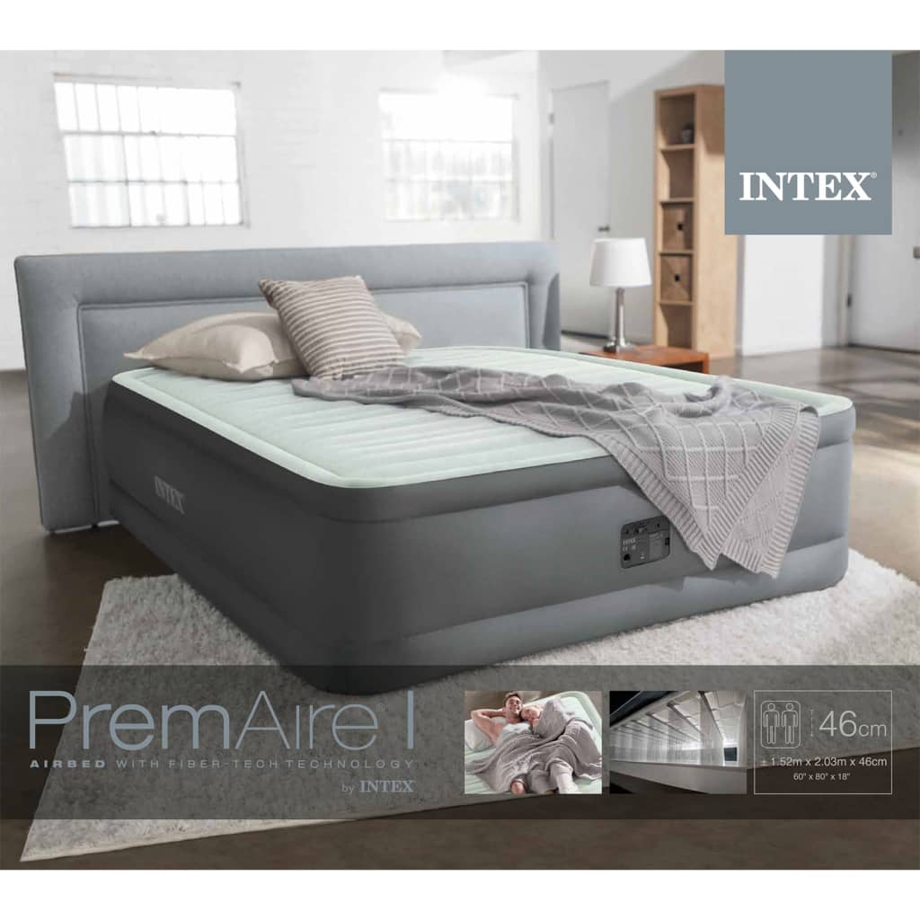 INTEX Nafukovací postel Queen pro 2 osoby 203 x 152 x 46 cm