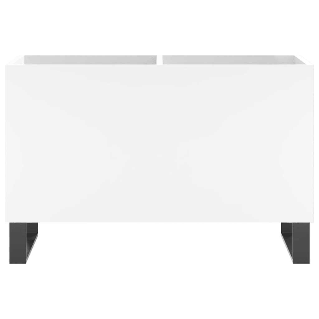 vidaXL Skříňka na LP desky bílá 74,5 x 38 x 48 cm kompozitní dřevo