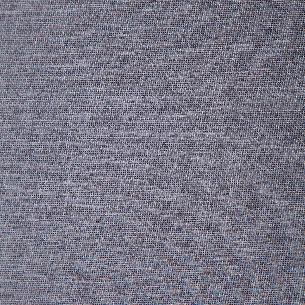 vidaXL Křeslo s chromovanými nohami světle šedé textil