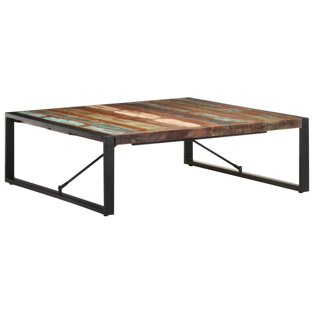 vidaXL Konferenční stolek 120 x 120 x 40 cm masivní recyklované dřevo