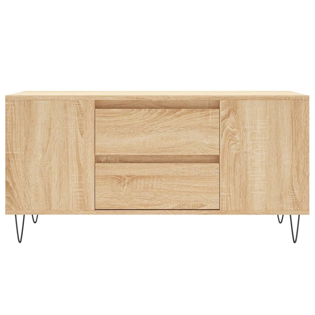 vidaXL Konferenční stolek dub sonoma 102x44,5x50 cm kompozitní dřevo