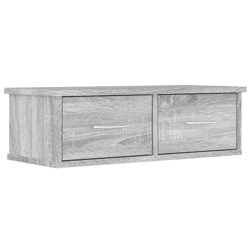vidaXL Nástěnná skříňka šedá sonoma 60 x 26 x 18,5 cm kompozitní dřevo