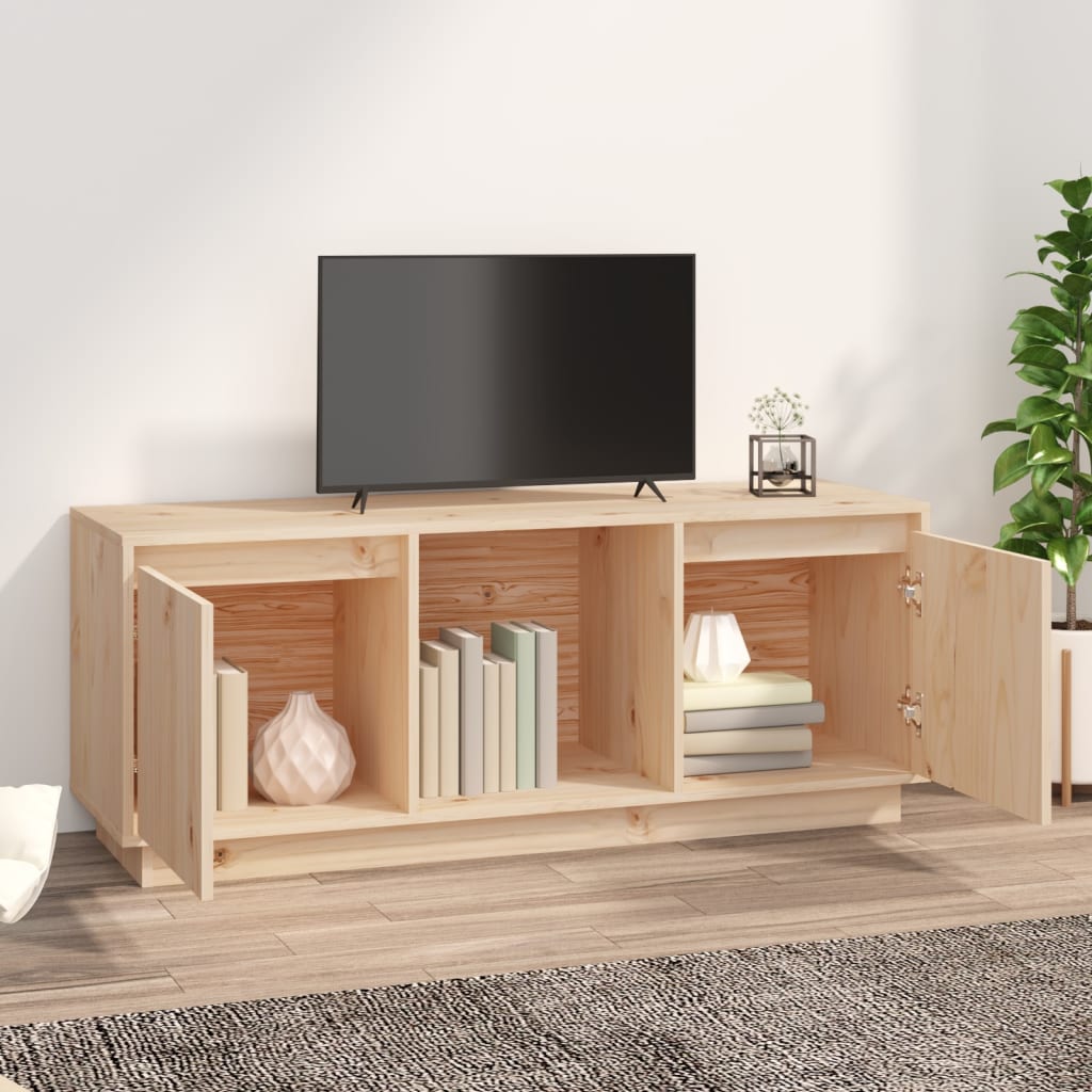 vidaXL TV skříňka 110,5 x 35 x 44 cm masivní borové dřevo