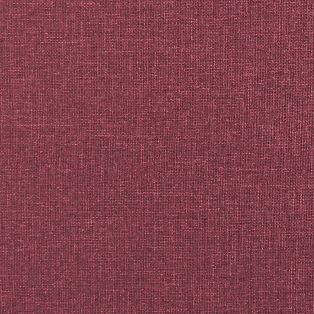 vidaXL Křeslo vínové 60 cm textil