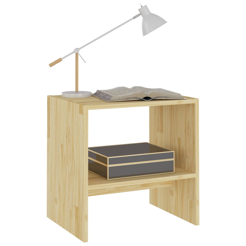 vidaXL Noční stolek 40 x 30,5 x 40 cm masivní borové dřevo