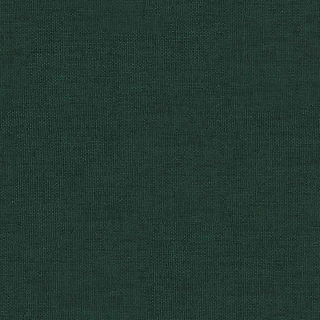 vidaXL Houpací křeslo tmavě zelené textil
