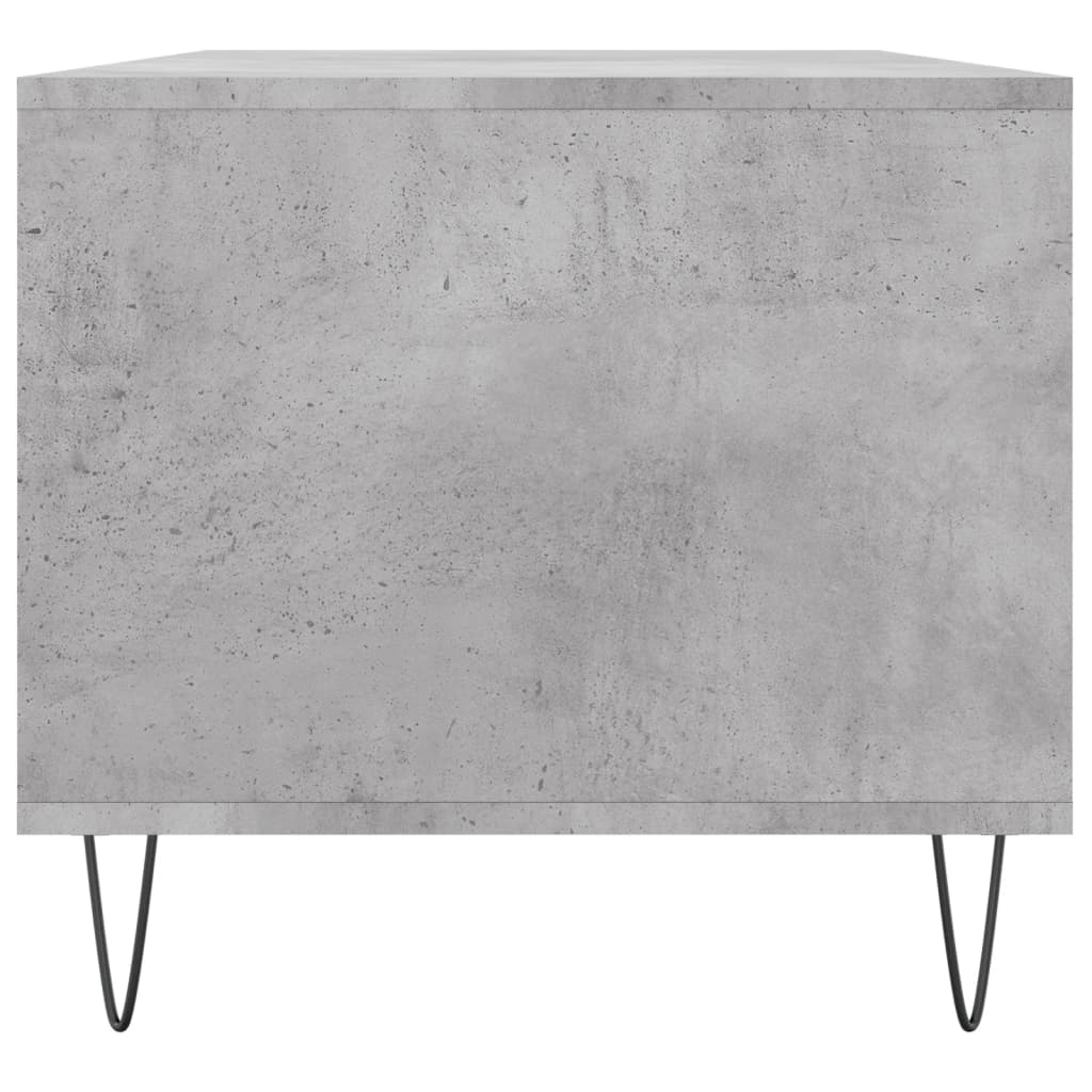vidaXL Konferenční stolek betonově šedý 90x49x45 cm kompozitní dřevo