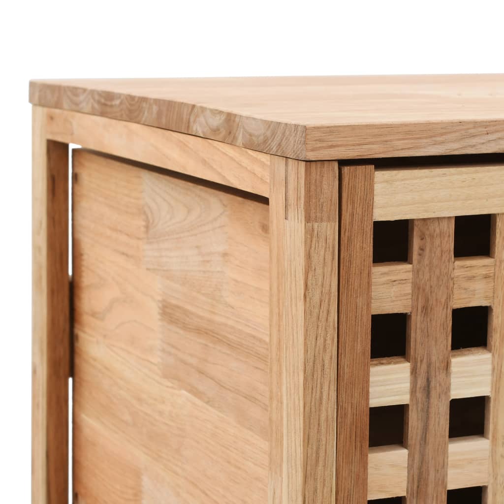 vidaXL Koupelnová skříňka 41 x 41 x 91 cm masivní ořechové dřevo