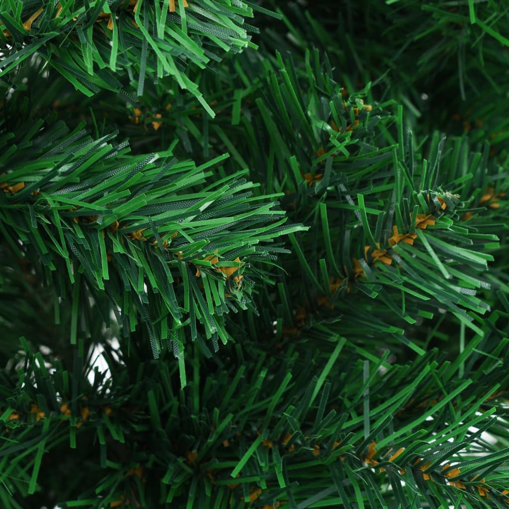 vidaXL Umělý vánoční stromek s LED a stojanem 150 cm 380 větviček