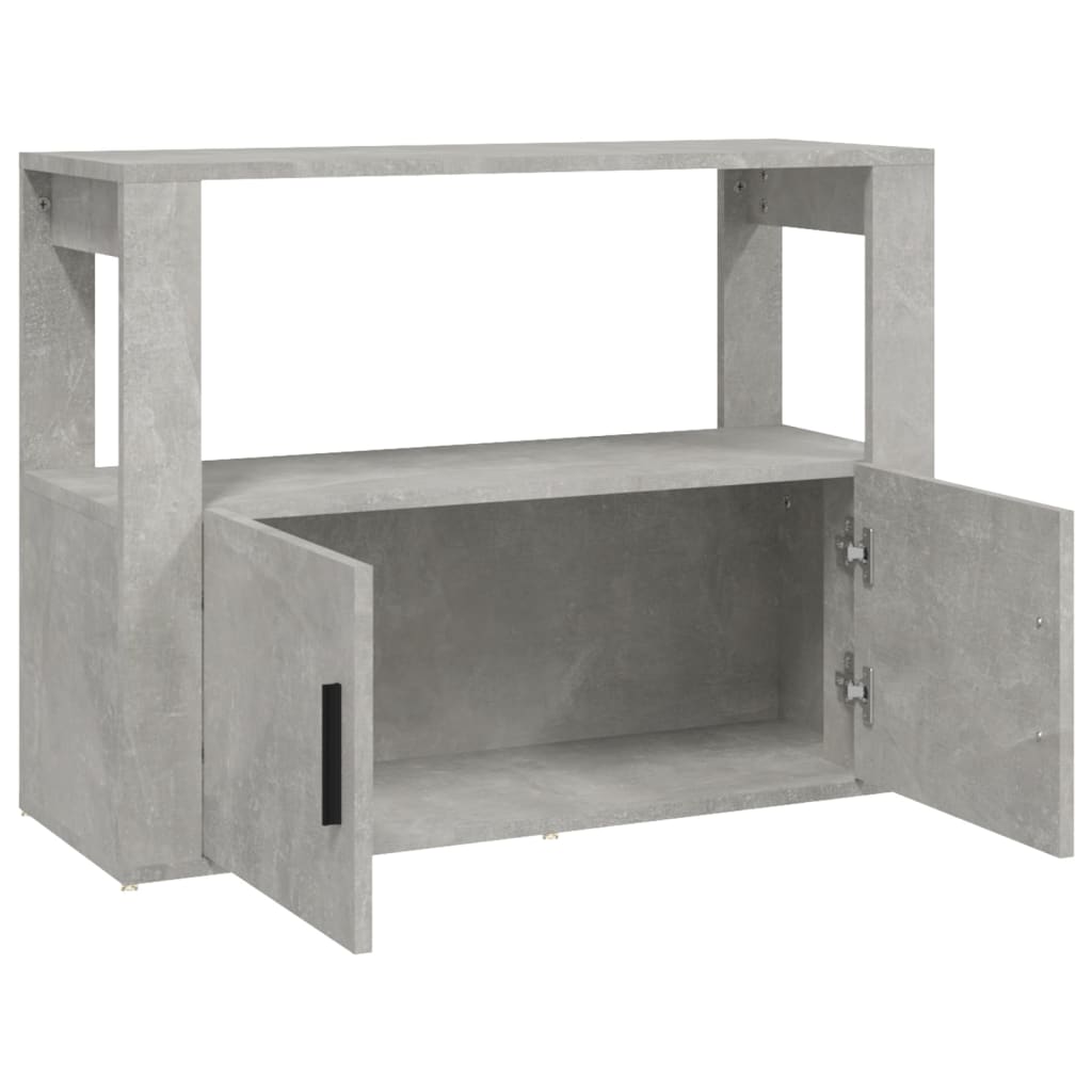vidaXL Příborník betonově šedý 80x30x60 cm kompozitní dřevo