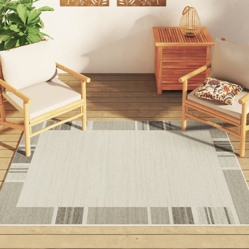 vidaXL Vnitřní/venkovní koberec s krátkým vlasem vícebarevný 120x180cm