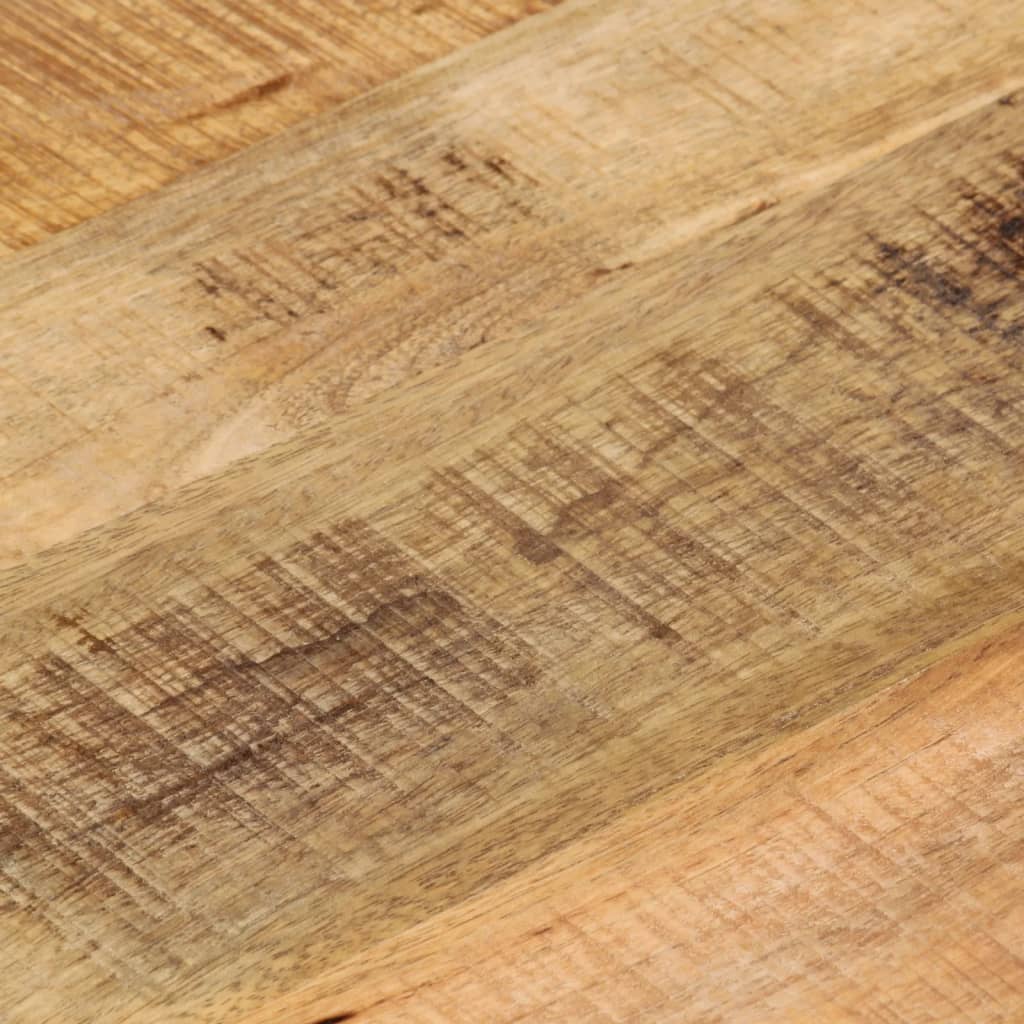 vidaXL Stolní deska Ø40x3,8 cm kulatá masivní hrubé mangovníkové dřevo