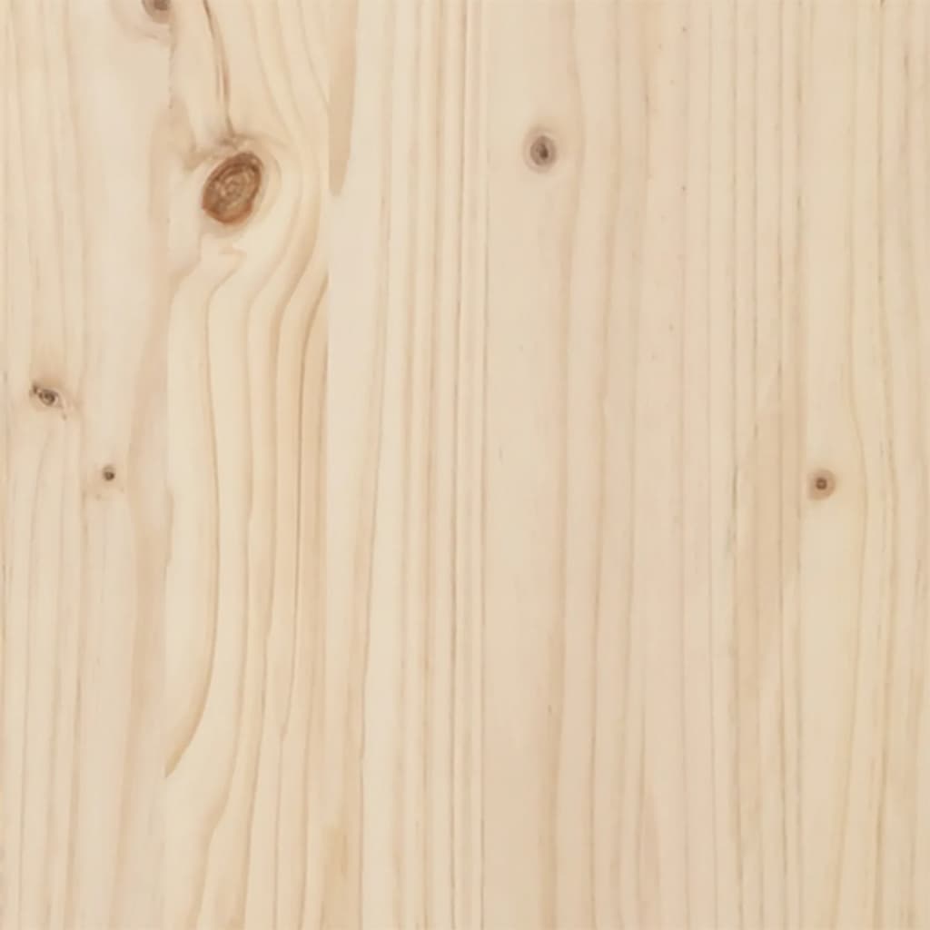 vidaXL Přesazovací stůl s policí 82,5x50x75 cm masivní borové dřevo