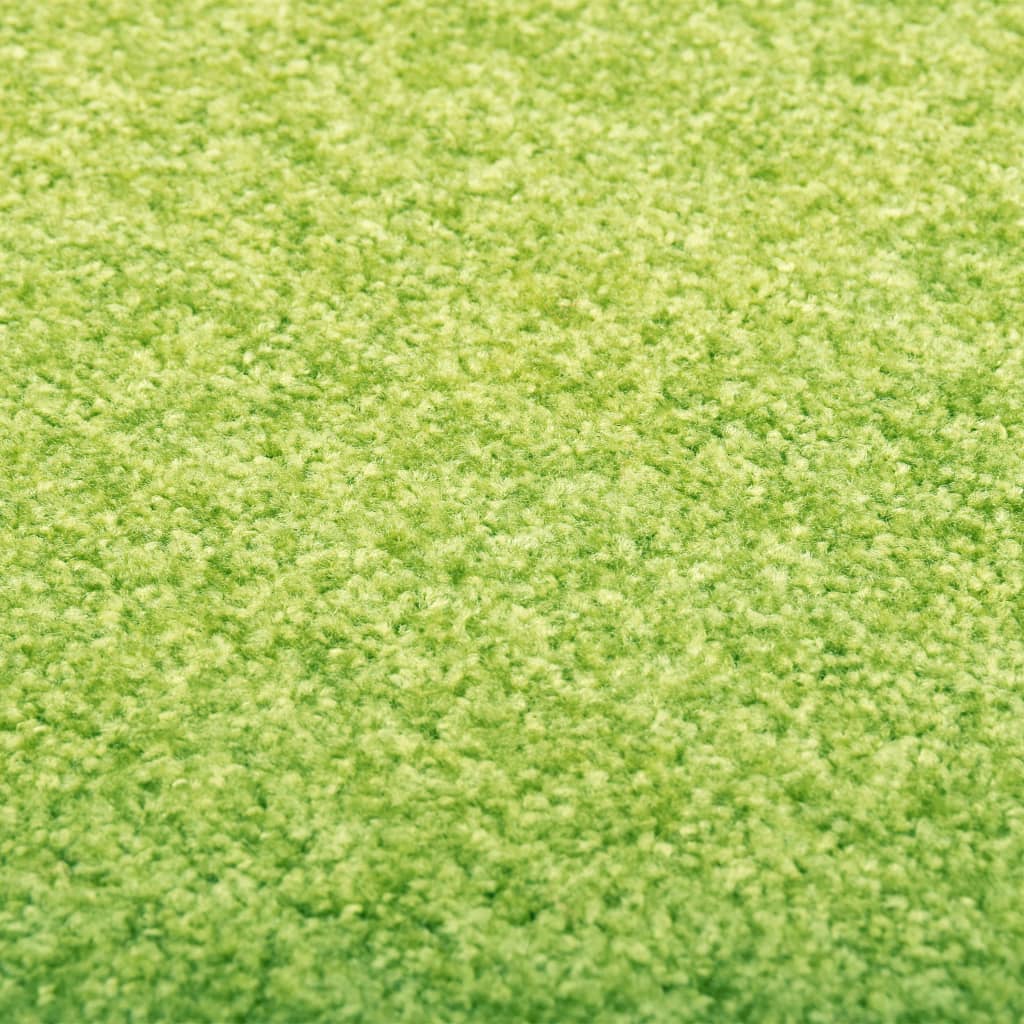 vidaXL Rohožka pratelná zelená 90 x 120 cm