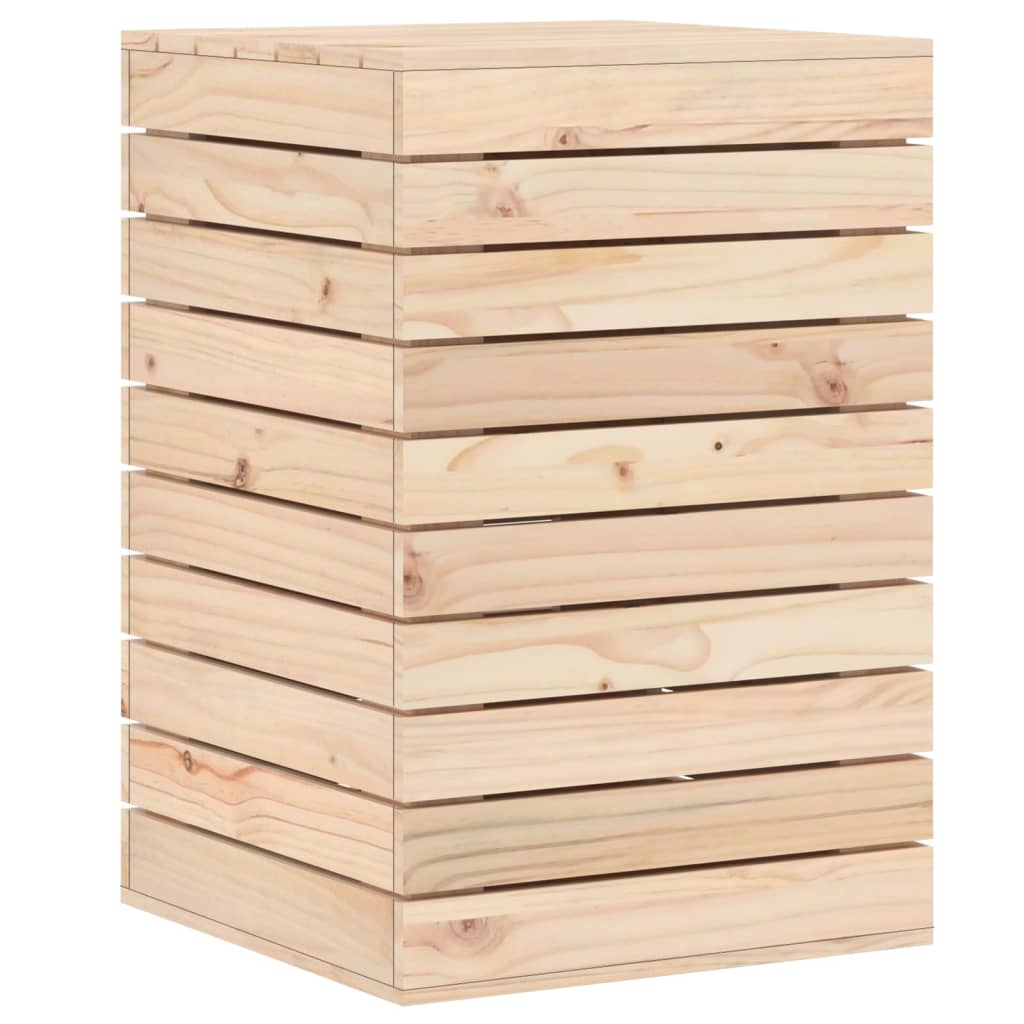 vidaXL Koš na prádlo 44 x 44 x 66 cm masivní borové dřevo