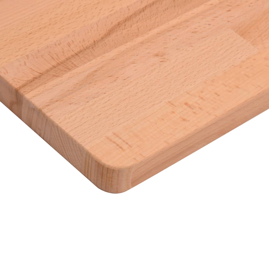 vidaXL Deska psacího stolu 80 x 40 x 2,5 cm masivní bukové dřevo
