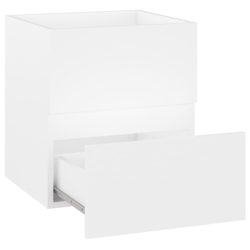 vidaXL Skříňka pod umyvadlo bílá 41 x 38,5 x 45 cm dřevotříska