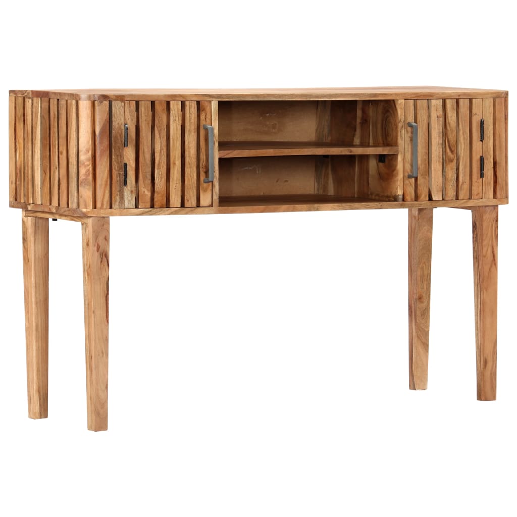 vidaXL Konzolový stolek 120 x 35 x 76 cm masivní akáciové dřevo