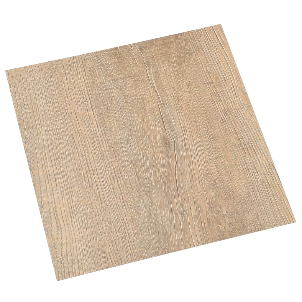 vidaXL Samolepicí podlahové desky 55 ks PVC 5,11 m² hnědé