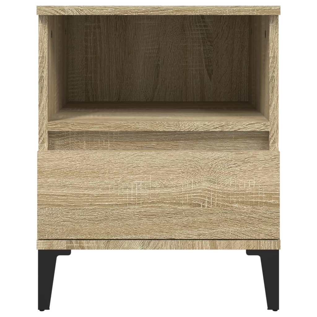 vidaXL Noční stolek dub sonoma 40x35x50 cm
