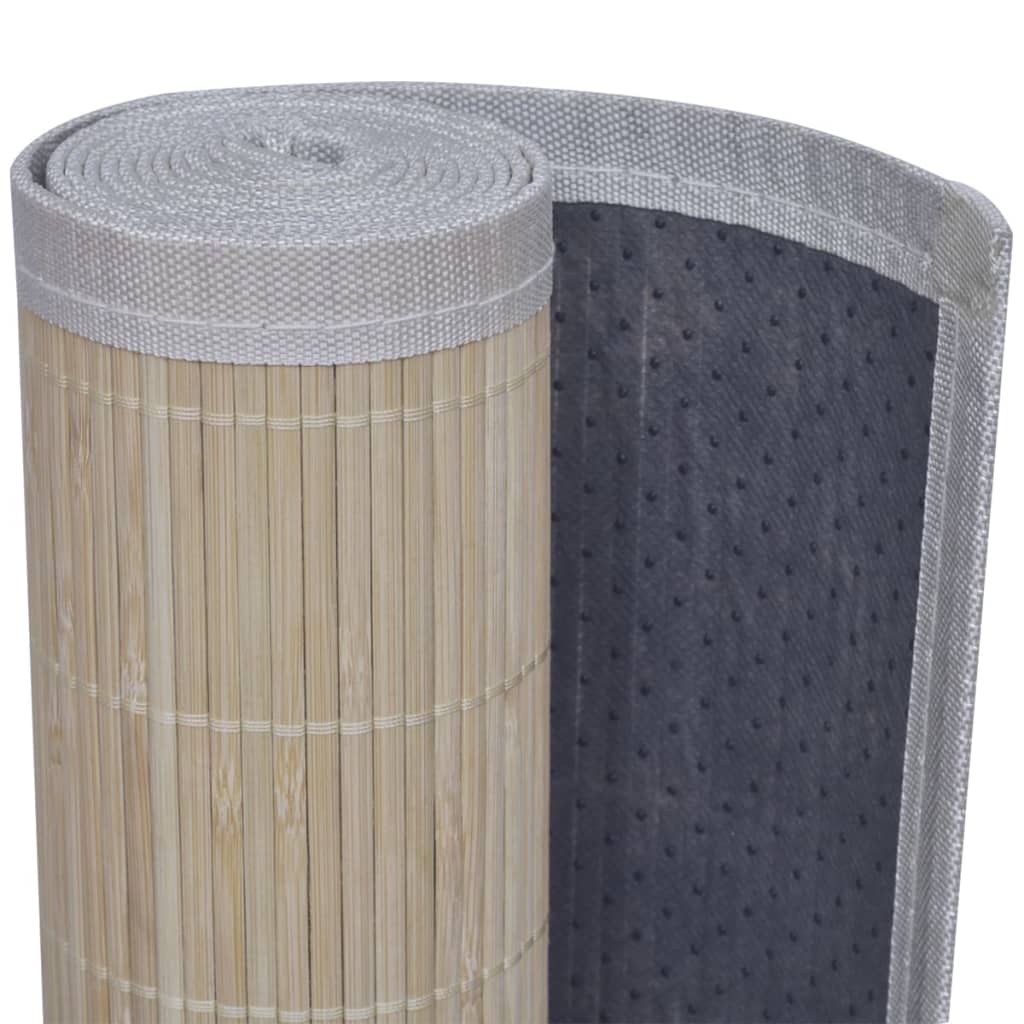 vidaXL Obdélníkové koberce z přírodního bambusu 2 ks 120 x 180 cm