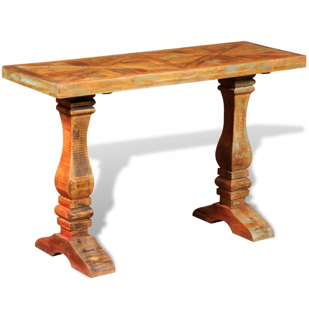 vidaXL Konzolový stolek masivní recyklované dřevo