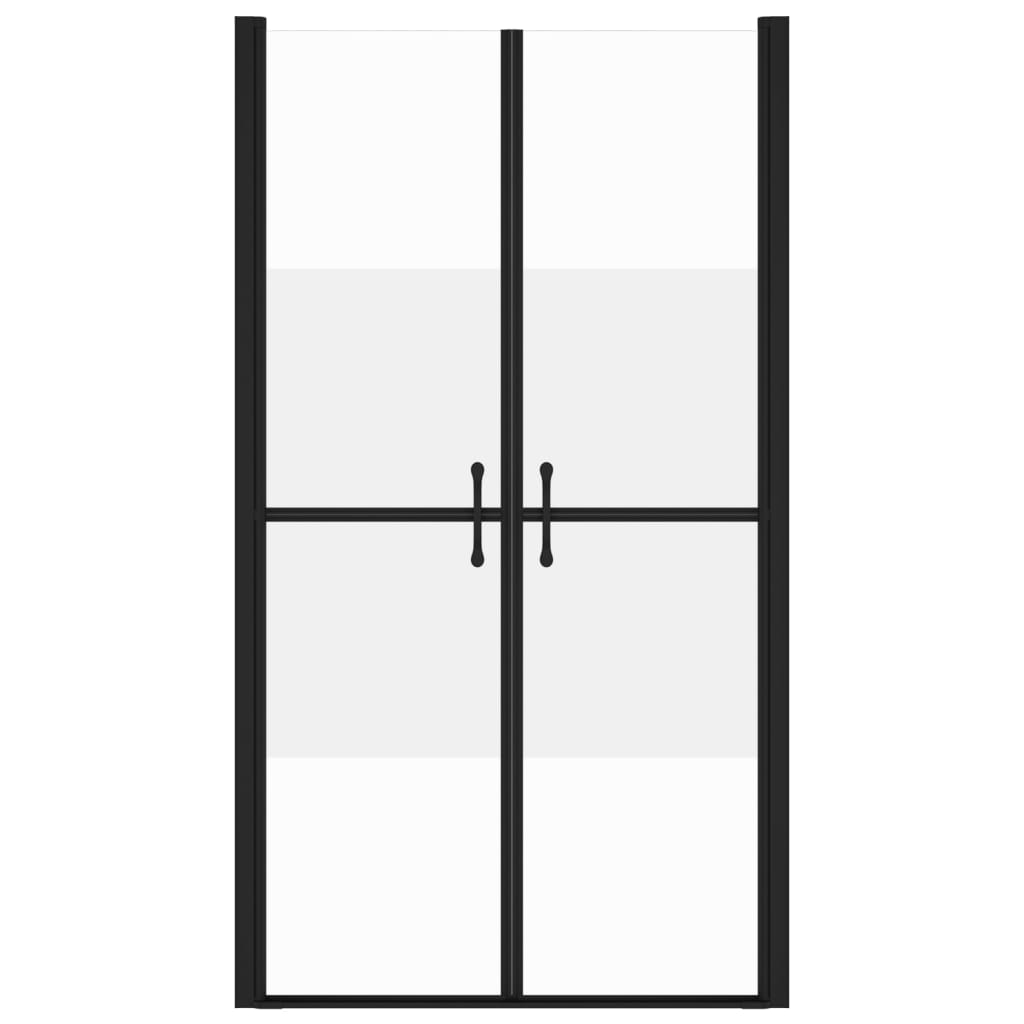 vidaXL Sprchové dveře polomatné ESG (68–71) x 190 cm