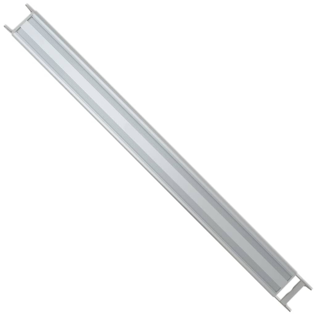 vidaXL LED akvarijní lampa 120–130 cm hliník IP67