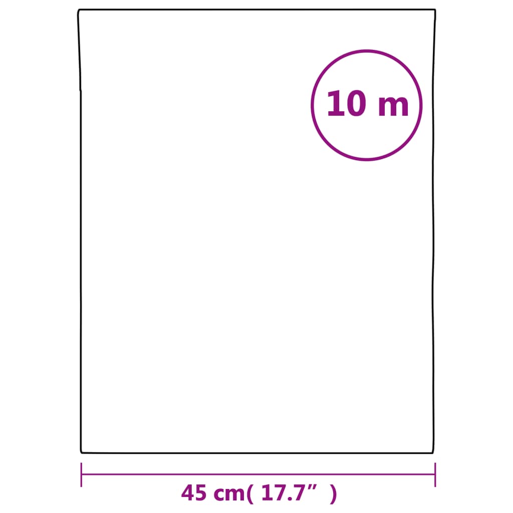 vidaXL Okenní fólie statická matná průhledná bílá 45 x 1 000 cm PVC