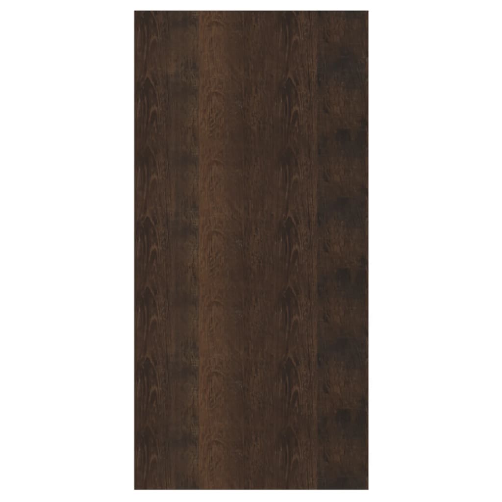 vidaXL Botník kompozitní dřevo 92 x 30 x 67,5 cm kouřový dub