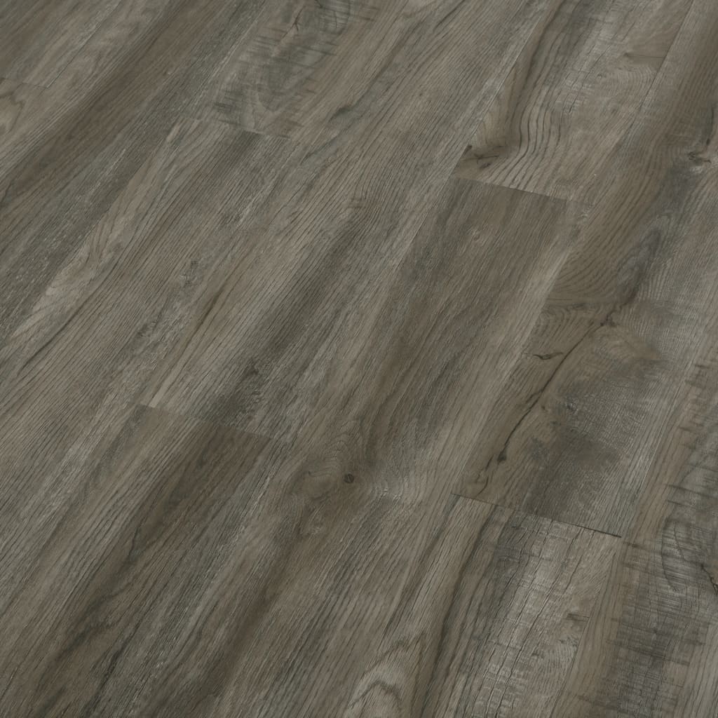 vidaXL Samolepící podlahová prkna 4,46 m² 3 mm PVC šedo-hnědá