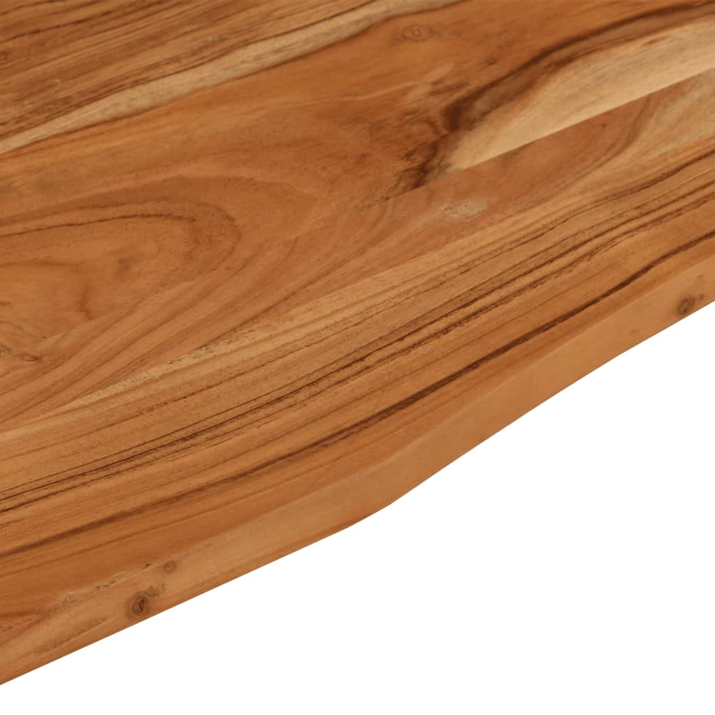 vidaXL Stolní deska 100x80x2,5 cm obdélníková masivní akáciové dřevo