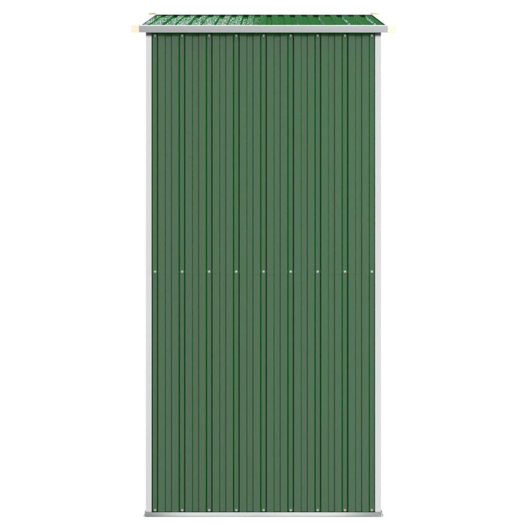 vidaXL Zahradní kůlna zelená 192 x 108 x 223 cm pozinkovaná ocel