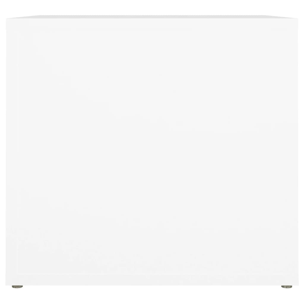 vidaXL Noční stolek bílý 41 x 40 x 36 cm kompozitní dřevo