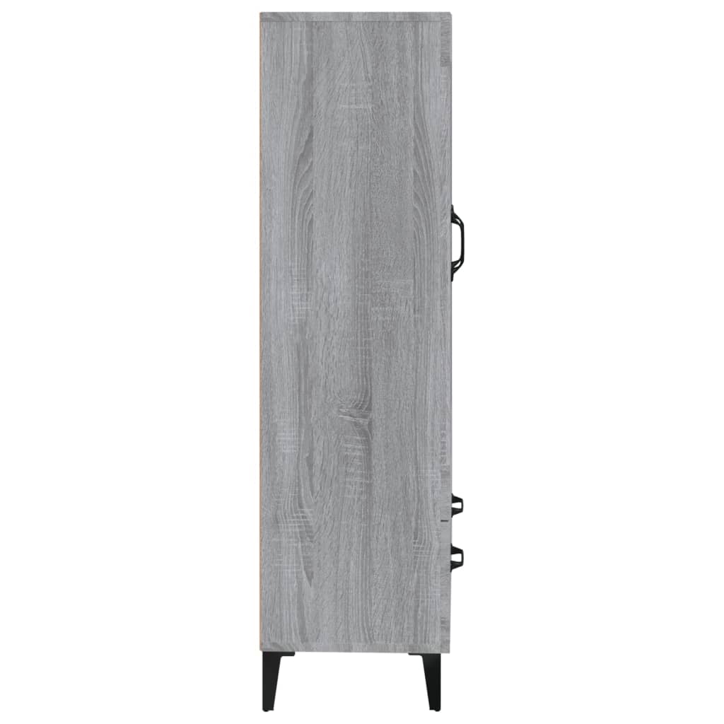 vidaXL Komoda šedá sonoma 70 x 31 x 115 cm kompozitní dřevo