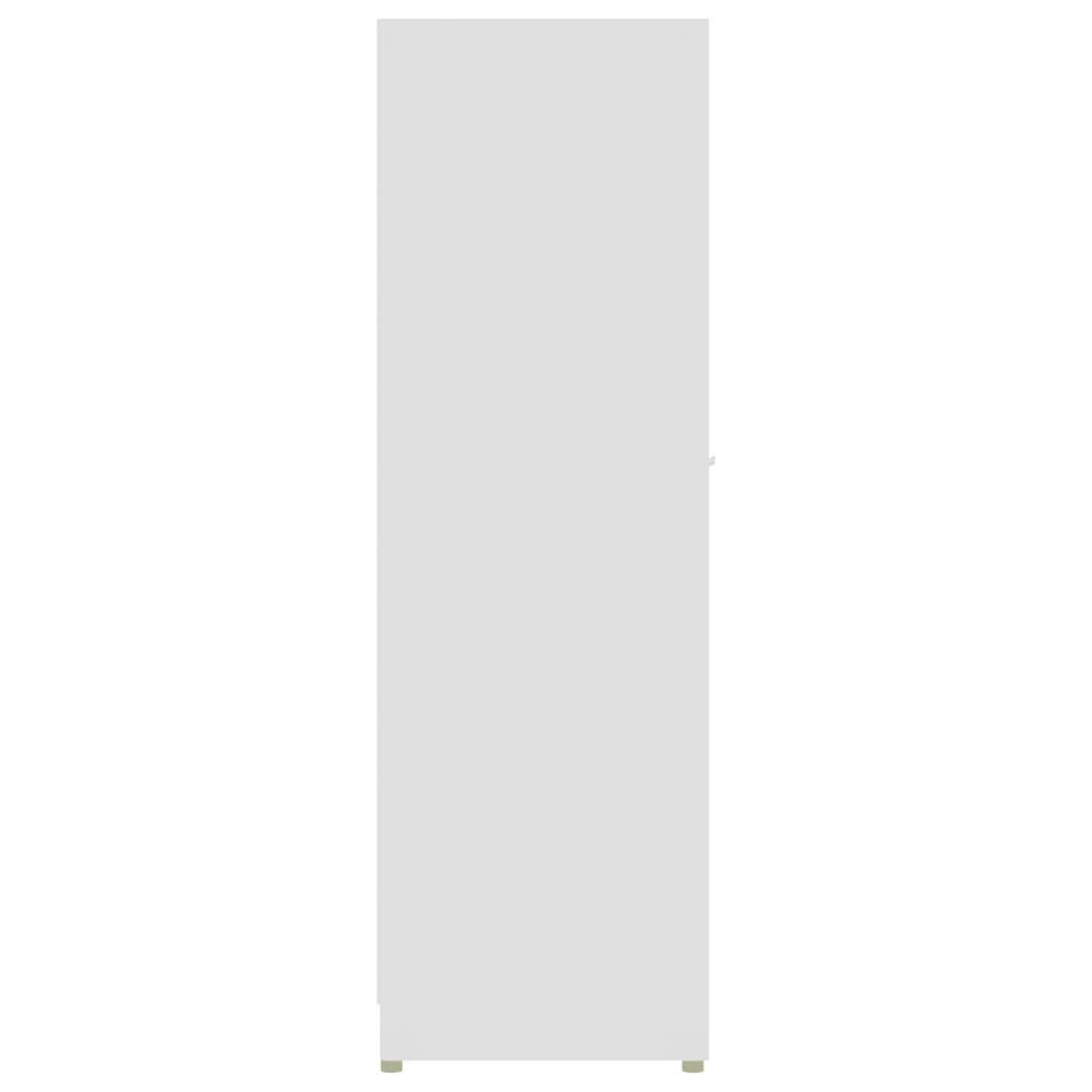 vidaXL Koupelnová skříňka bílá 30 x 30 x 95 cm dřevotříska