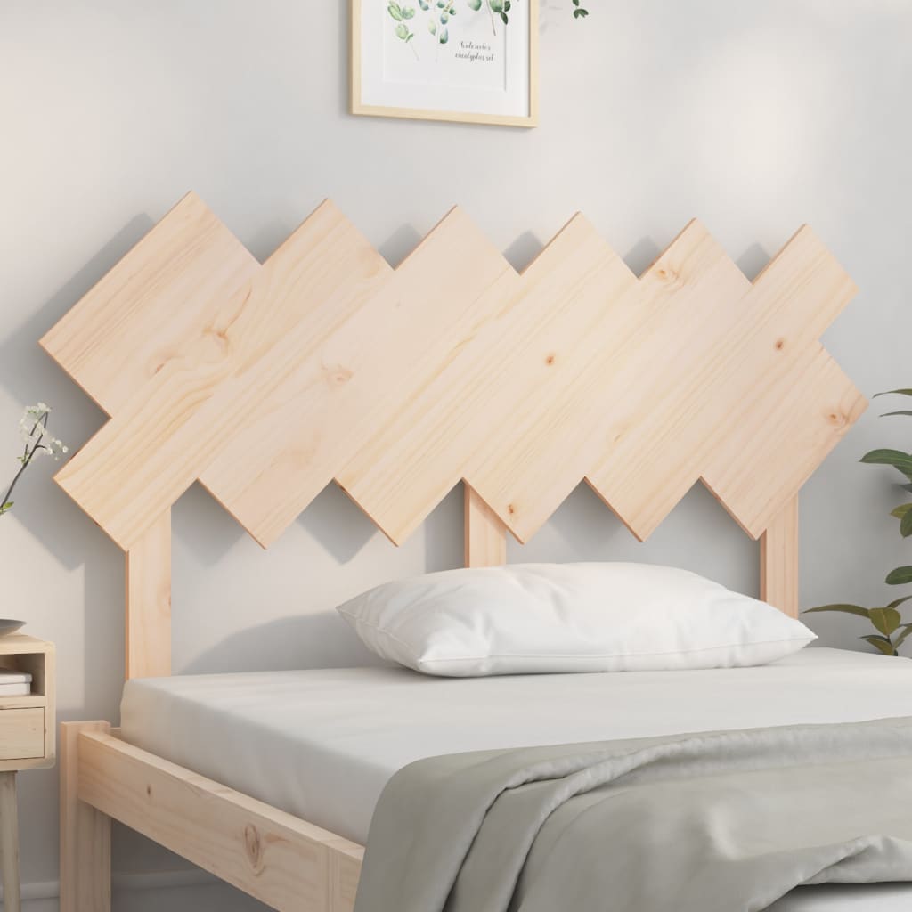 vidaXL Čelo postele 132 x 3 x 81 cm masivní borovice