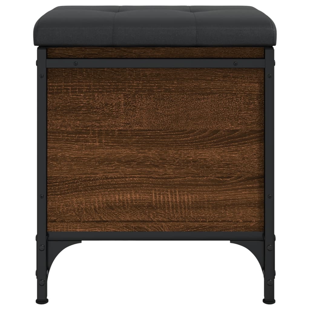 vidaXL Úložná lavice hnědý dub 42 x 42 x 45 cm kompozitní dřevo