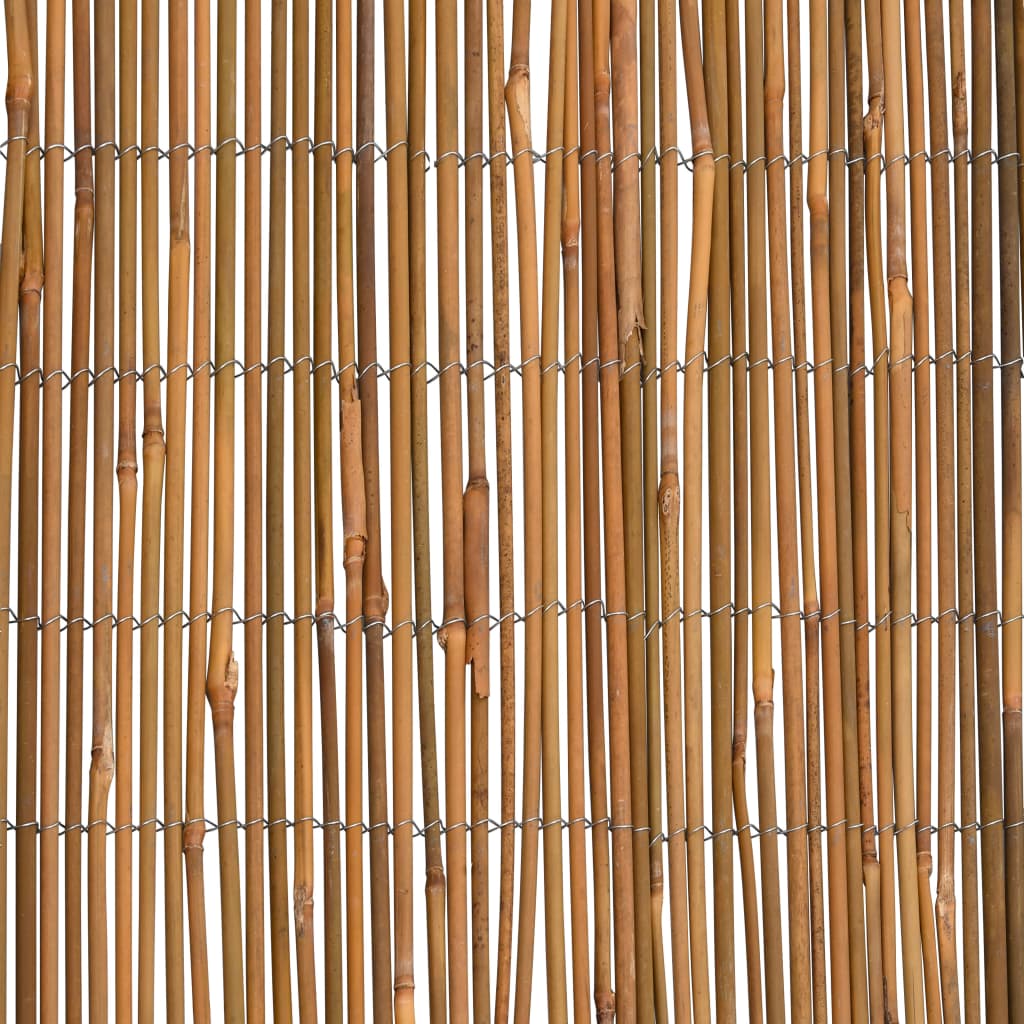 vidaXL Bambusový plot 500 x 100 cm