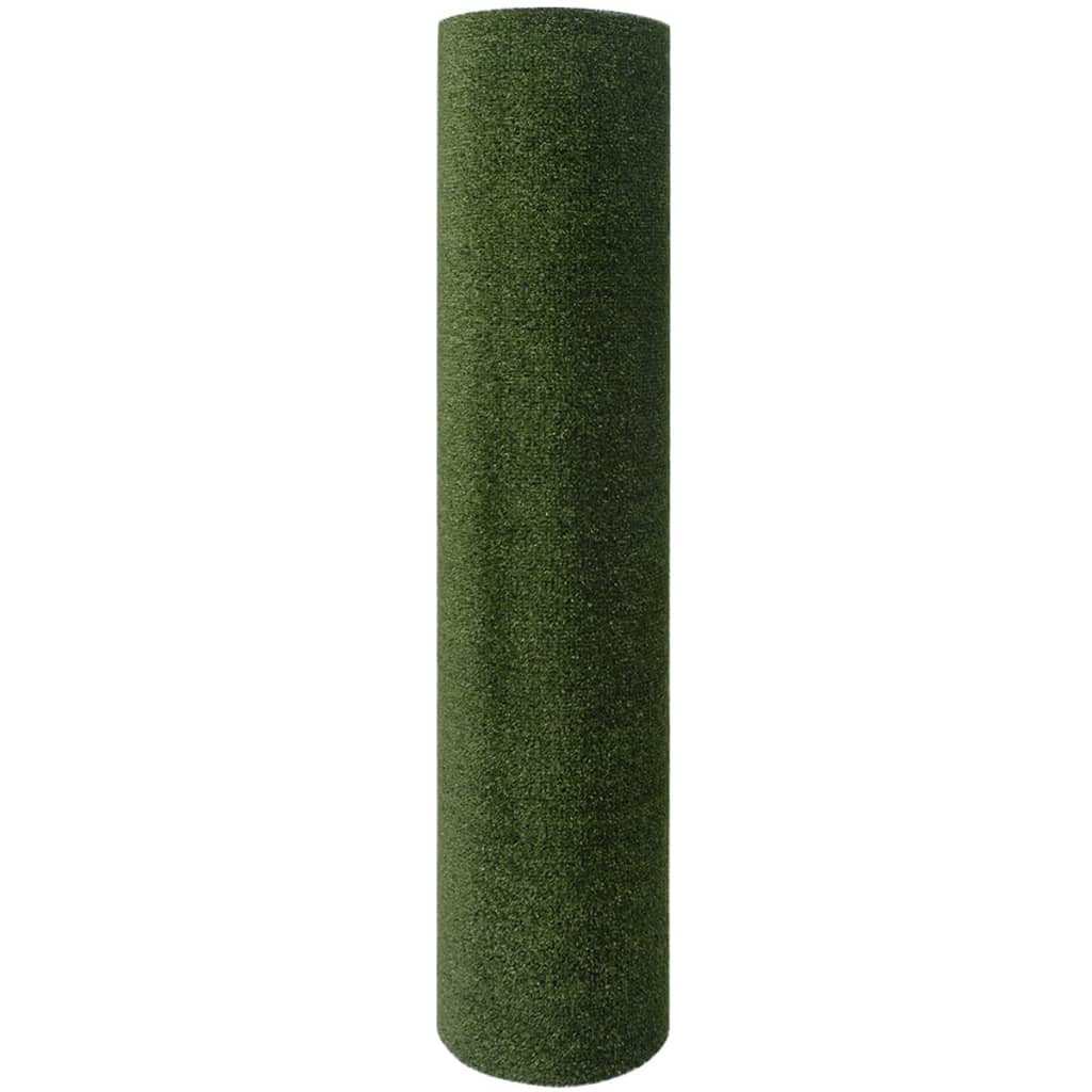 vidaXL Umělá tráva 1,5x5 m/7–9 mm zelená