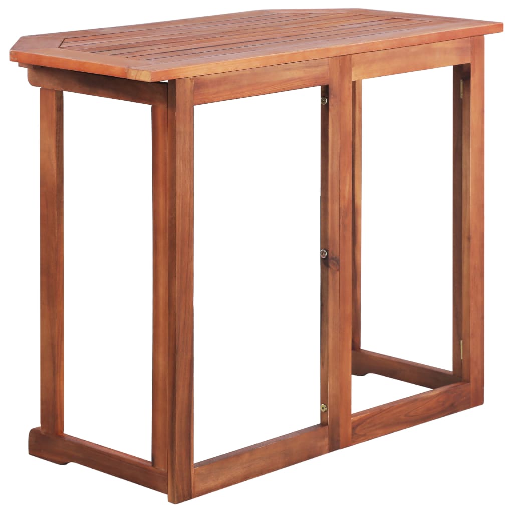 vidaXL Bistro stolek 90 x 50 x 75 cm masivní akáciové dřevo